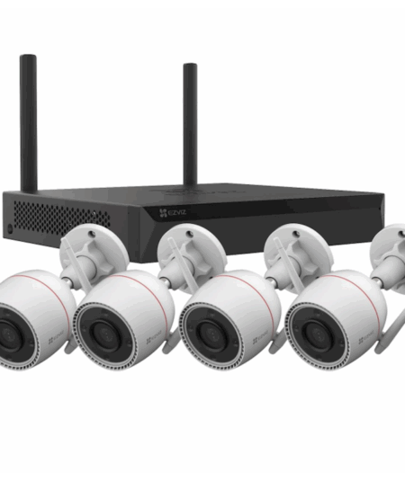 EZVIZ CS‑BW3844 – Kit Smart Home Security: NVR X5S 8 canali + 4 Telecamere Wi‑Fi H3C 2K+