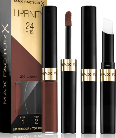 MAX FACTOR LIPFINITY 200 CAFFEINATED