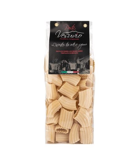 PASTA ARTIGIANALE VESUVIO 500 GR - PACCHERO ONDULATO