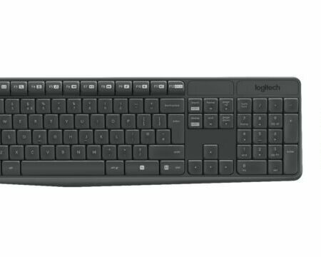 TASTIERA LOGITECH MK235 + MOUSE WIRELESS BK 920-007913