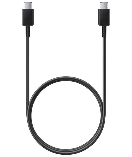CAVO DATI/CARICA PER SMARTPHONE TYPE-C / TYPE-C SAMSUNG 3A 1M EP-DA705BBEGWW BLACK