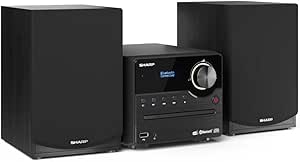 SHARP XL-B517D(BK) - MICRO HIFI - 45W - USB PLAYER - DAB+ - BLUETOOTH