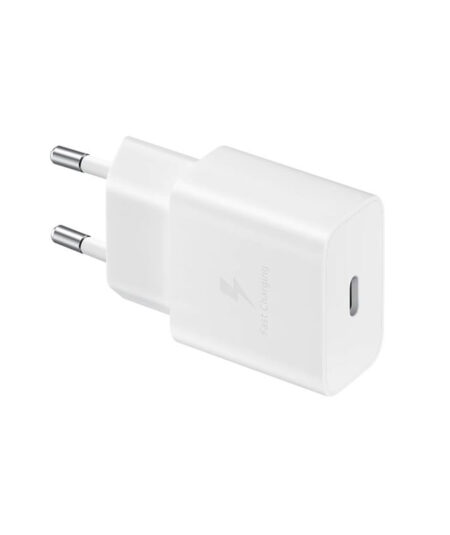 CARICABATTERIA DA RETE SAMSUNG SUPER FAST CHARGING 15W USB-C EP-T1510NWEGEU WHITE