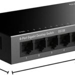 Cudy GS108 – 8‑Port Gigabit Unmanaged Metal Switch