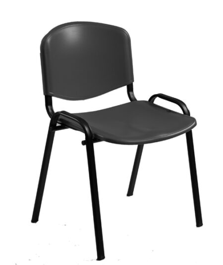 Seduta attesa Dado D5SP - senza braccioli - PPL - nero