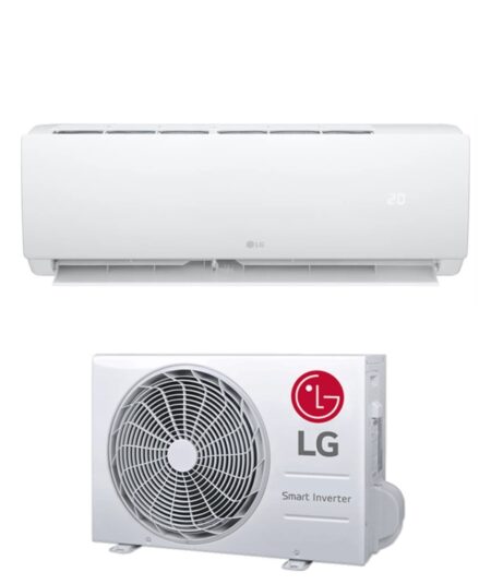 CLIMATIZZATORE LG INVERTER 12000 BTU W12TI.NEU + W12TI.UEU CLASSE A++/A+ GAS R32