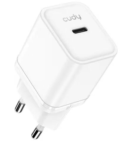 CUDY CH25_EU - 25W USB-C CHARGER WITH EU PLUG