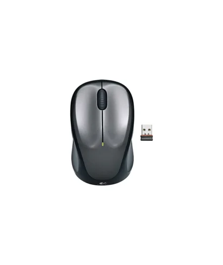 Mouse Wireless Logitech M235 (mod. 910‑002201) – Silver / Nero – 1000 DPI – USB nano‑receiver