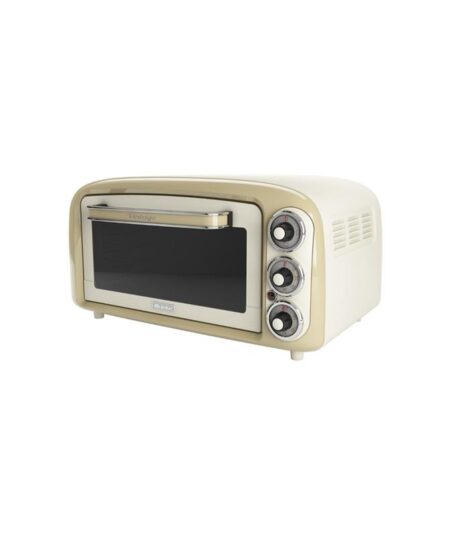 ARIETE FORNO VINTAGE BEIGE (0979/03) - 18L - 3 POSIZIONI COTTURA - TIMER 60 MIN - 1380W