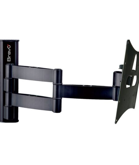 BRAVO LCD 10 - STAFFA A MURO A 3 SNODI PER TV 23"/40" - MAX 20 KG - VESA 100/200