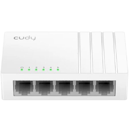CUDY FS105D - 5-PORT 10/100 MBPS DESKTOP SWITCH BIANCO
