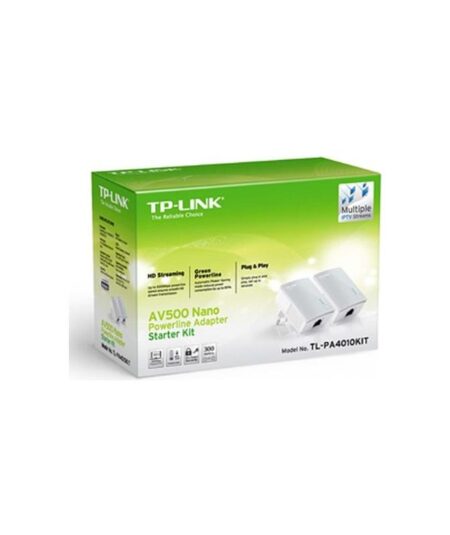POWERLINE TP-LINK TL-PA4010KIT - LAN 2PZ AV600 - ESPANDE LA RETE