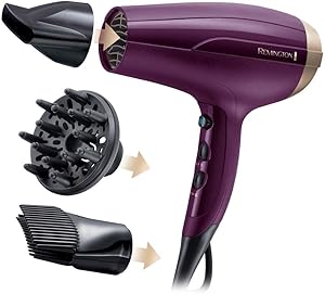 REMINGTON D5219 - ASCIUGACAPELLI - MOTORE DC - 2300W - CERAMICA/TORM - 3TEMP/2VEL - CONCENTR/DIFF/ROOT BOOST - 85KM/H