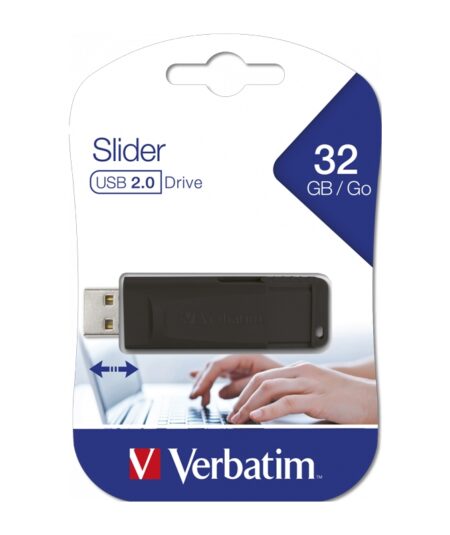 VERBATIM SLIDER 2.0 PEN DRIVE 32GB