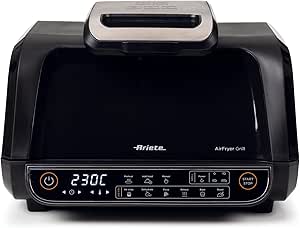 Friggitrice ad aria e Griglia, Ariete 4635 - 1700W, Capacità 8L
