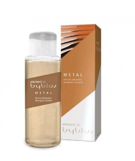 Byblos Metal 2 in 1 Shampoo + Shower Gel Uomo 400 ml – Freschezza Speziata & Legnosa