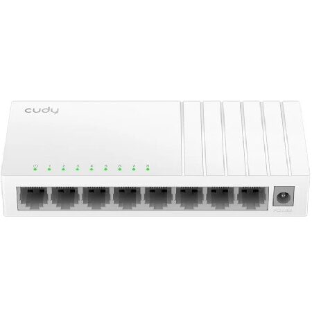 Cudy FS108D – 8 Porte Fast Ethernet (10/100 Mbps), Desktop Switch