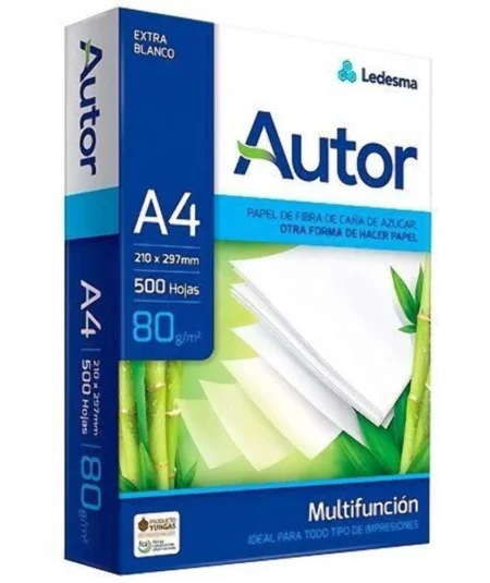 Carta Autor A4 80 g/m² – Risma Multiuso da Ufficio (500 fogli)