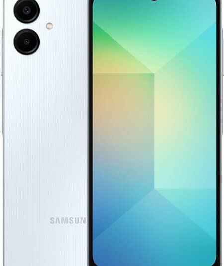Samsung Galaxy A06 4 GB · 128 GB · Dual SIM · 6,7″ HD+ 90 Hz · 5000 mAh · Light Blue