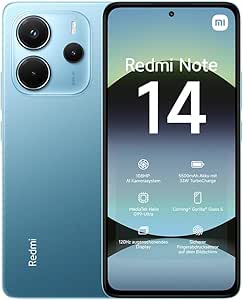 Xiaomi Redmi Note 14 4G 8 GB + 256 GB – Blu Oceano | Smartphone Android 14