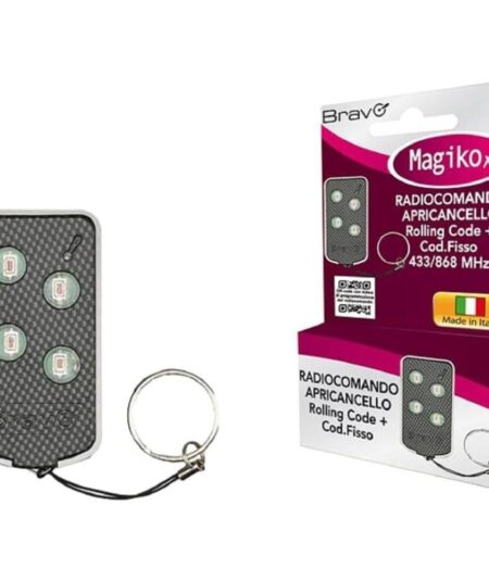 Bravo Magikox (90502178) – Radiocomando apricancello universale Rolling Code, autoapprendente.