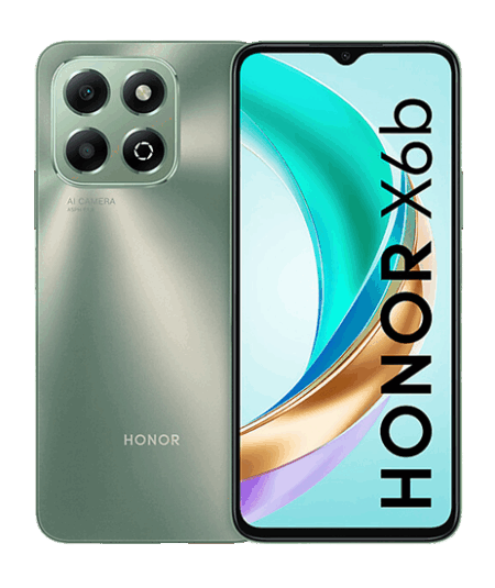 Honor X6b (4 GB RAM, 128 GB ROM) – Verde – Smartphone 4G con Display 90 Hz e Batteria 5200 mAh