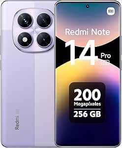 Xiaomi Redmi Note 14 Pro 5G 8 GB + 256 GB – Phantom Purple | Smartphone Android 14