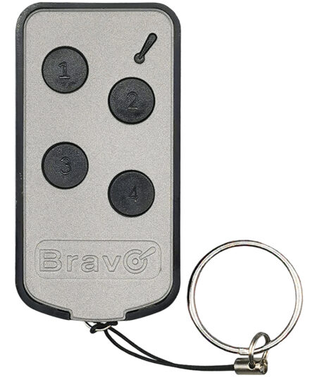 Bravo PASSEPARTOUTx (90502177) – Radiocomando apricancello universale, autoapprendente, 4 banchi memoria, 433/868 MHz