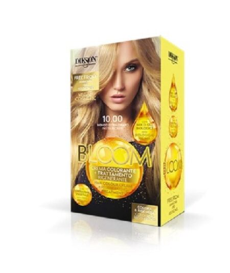 Dikson Bloom Crema Colorante Senza Ammoniaca N. 10.00 – Biondo Extra Chiaro