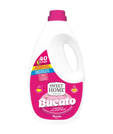 Sweet Home Detersivo Bucato Fiorito – 2000 ml
