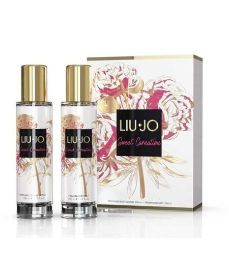 LIU JO Sweet Carnation Coffret Eau de Parfum 200 ml + Body Lotion 200 ml – Set Regalo Donna