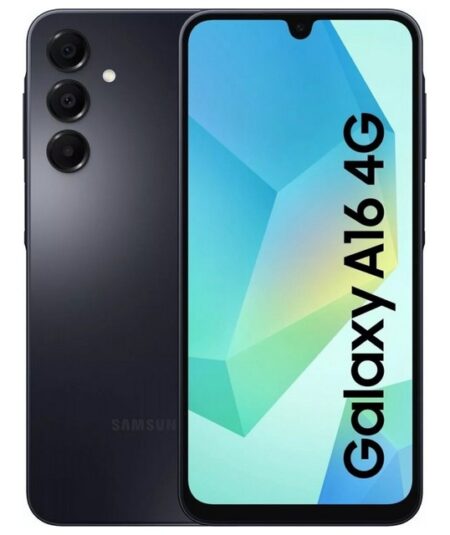 Samsung Galaxy A16 256GB 4G Dual SIM – Black | Display 6.5", Batteria 5000mAh, Fotocamera 50MP