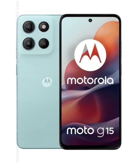 Motorola Moto G15 8 GB RAM + 128 GB ROM – Glacier Blue