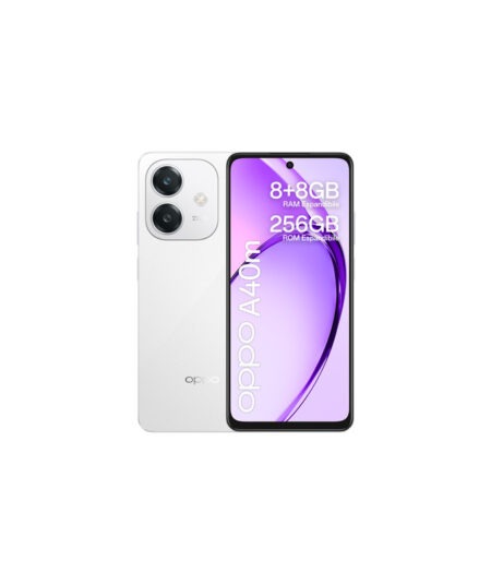 OPPO A40M 8 GB RAM + 256 GB ROM – Starlight White
