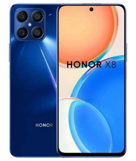 HONOR X8 Smartphone 6GB RAM 128GB ROM Blu – Display 6.7” FullView, Fotocamera Quad 64MP, Batteria 4000mAh