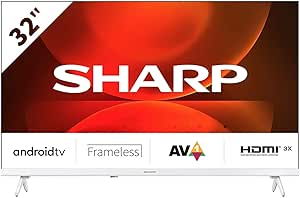 Sharp 32FH8E Smart TV 32" Android LED Full HD Frameless – Nero