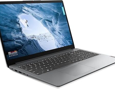 Lenovo IdeaPad 1 82V700GBIX Notebook 15.6” Intel Celeron N4120 8GB RAM 256GB SSD FreeDOS Grey