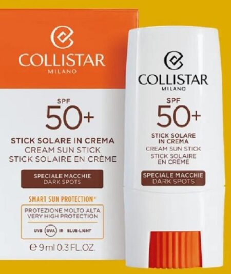Collistar Sun Stick Solare in Crema Speciali Macchie SPF50+ 9ml