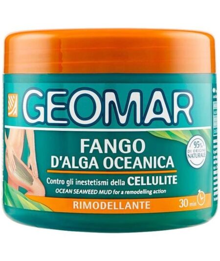 Geomar Fango d’Alga Oceanica Rimodellante 650 g – Trattamento Corpo Anticellulite e Tonificante