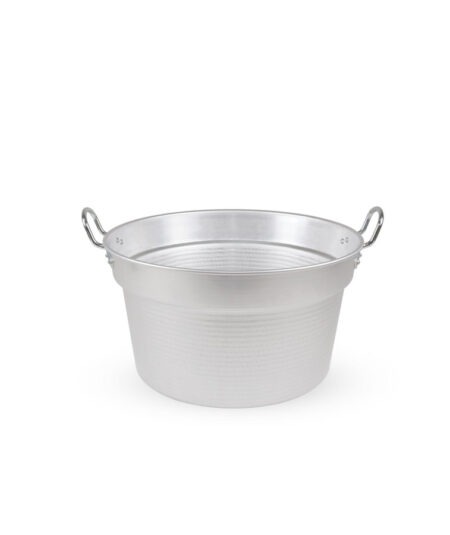 Caldaia Pesante 38 cm Ital Flon – Alluminio, Fondo Triplo, Alta Resistenza